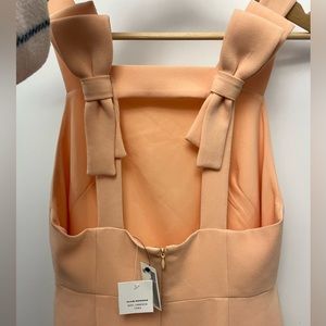 BRAND NEW: Club Monaco orange bow dress